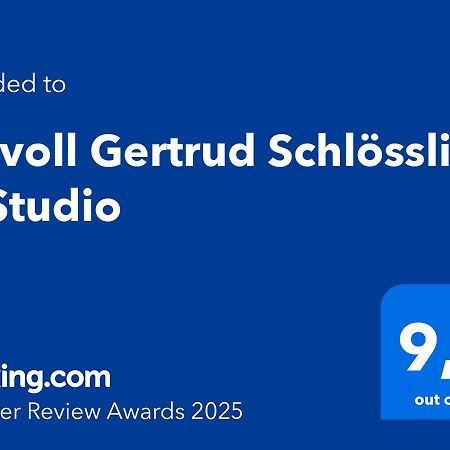 Stilvoll Gertrud Schloessli 1 Zi Studio Sankt Gallen Eksteriør billede